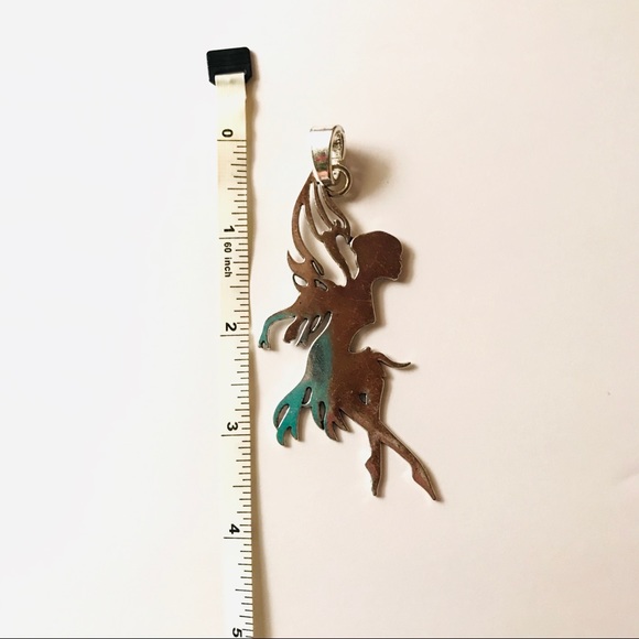3.5”!! Enormous BEAUTIFUL Fairy Necklace - Picture 3 of 4